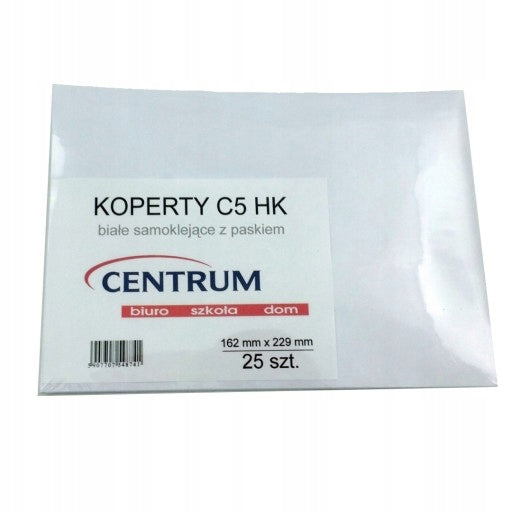 Envelope C-5 HK white (25 pcs.)