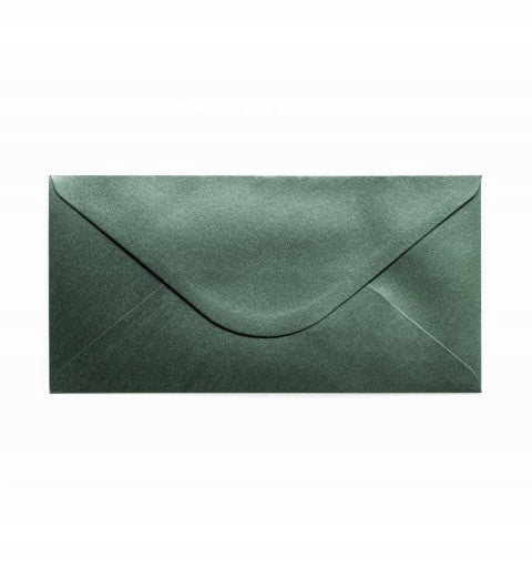 Envelope DL NK green pearl op10pcs PAPER GALLERY 280144