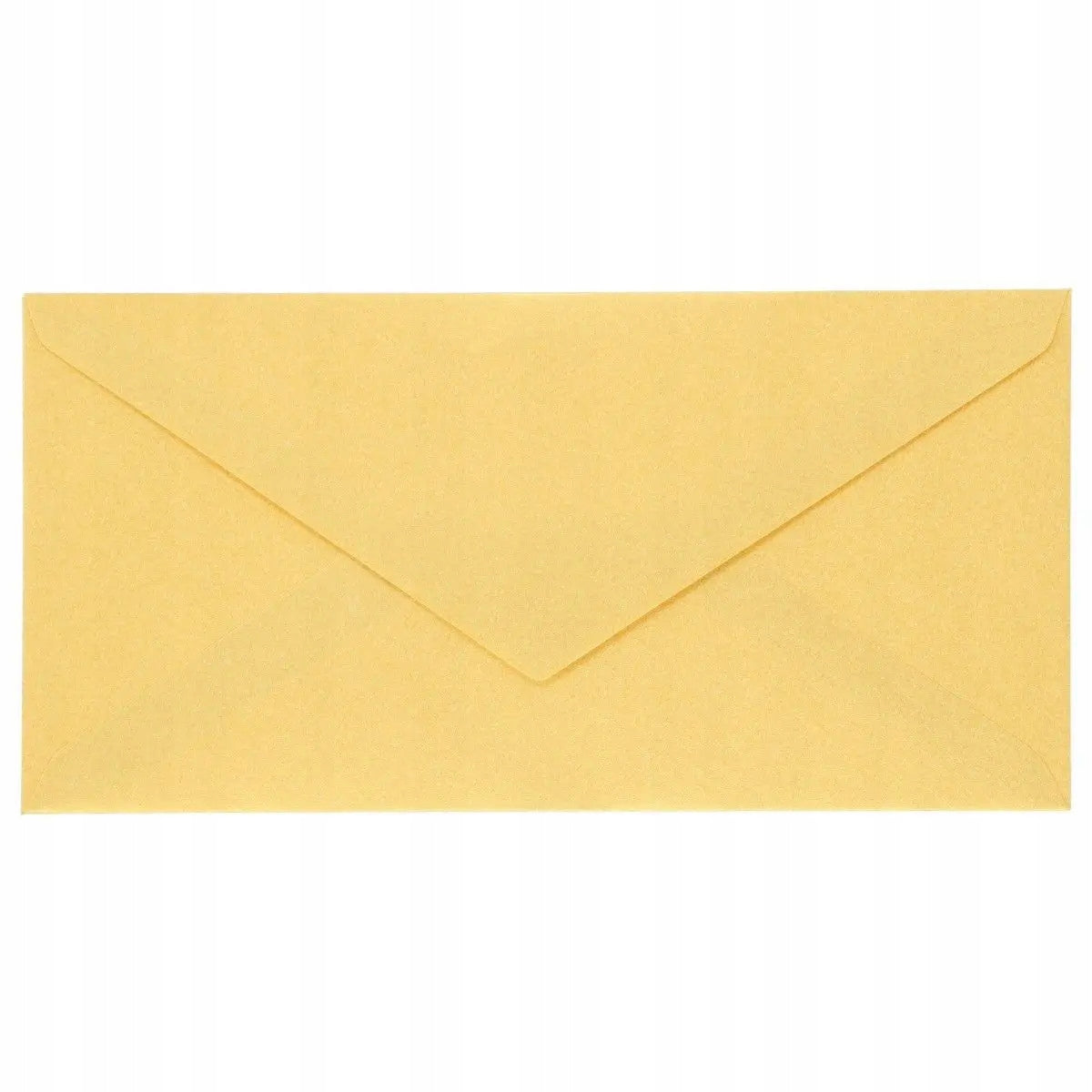Envelope DL gold [mm:] 110x220 Logos 50 pieces Logos