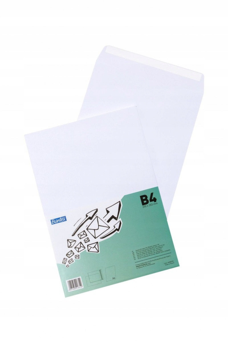 Envelope White B4 Universal FOIL 50pcs