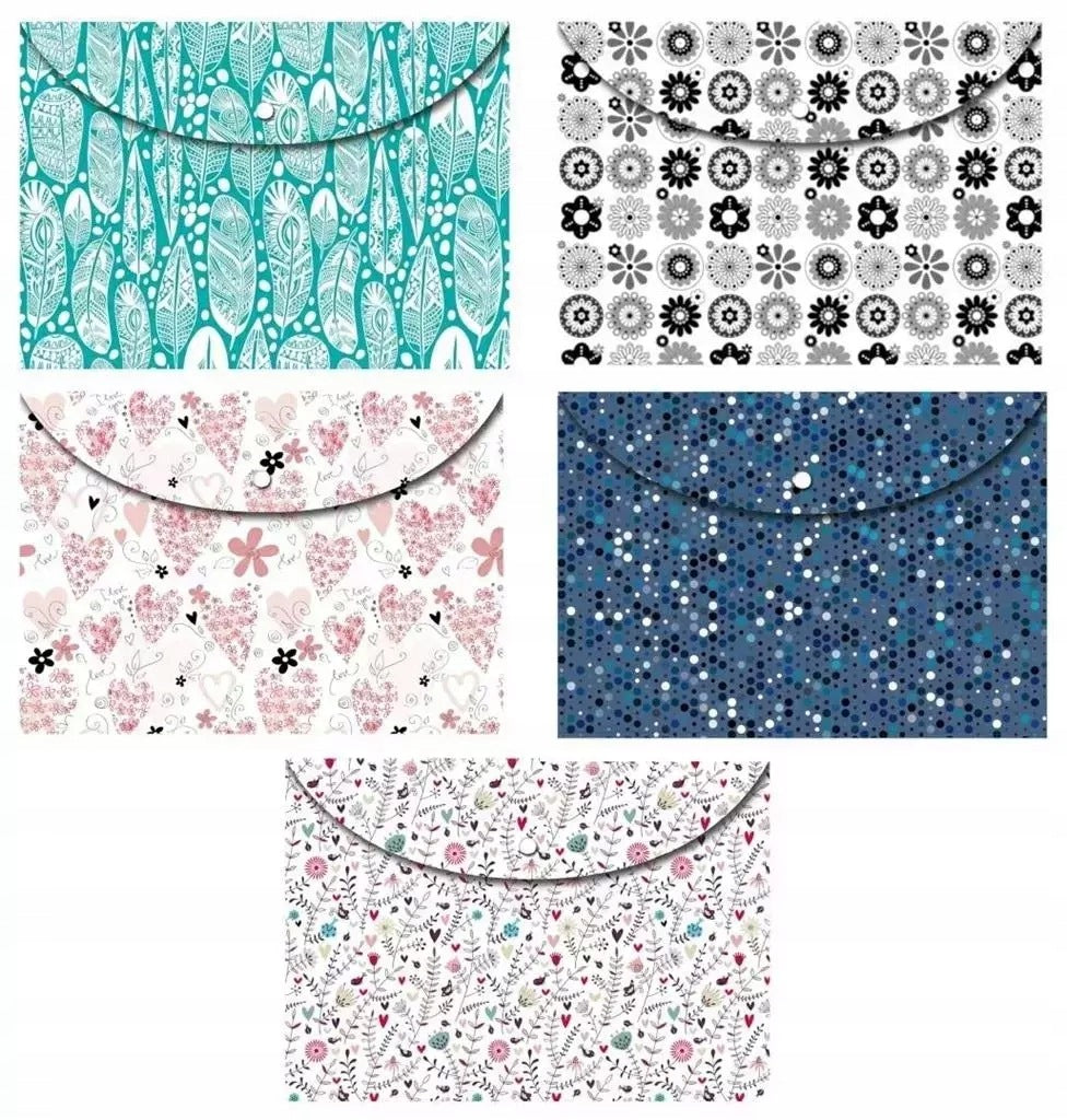 Envelope for documents decor A4 mix 320x230x1 mm Peter Pauper Press