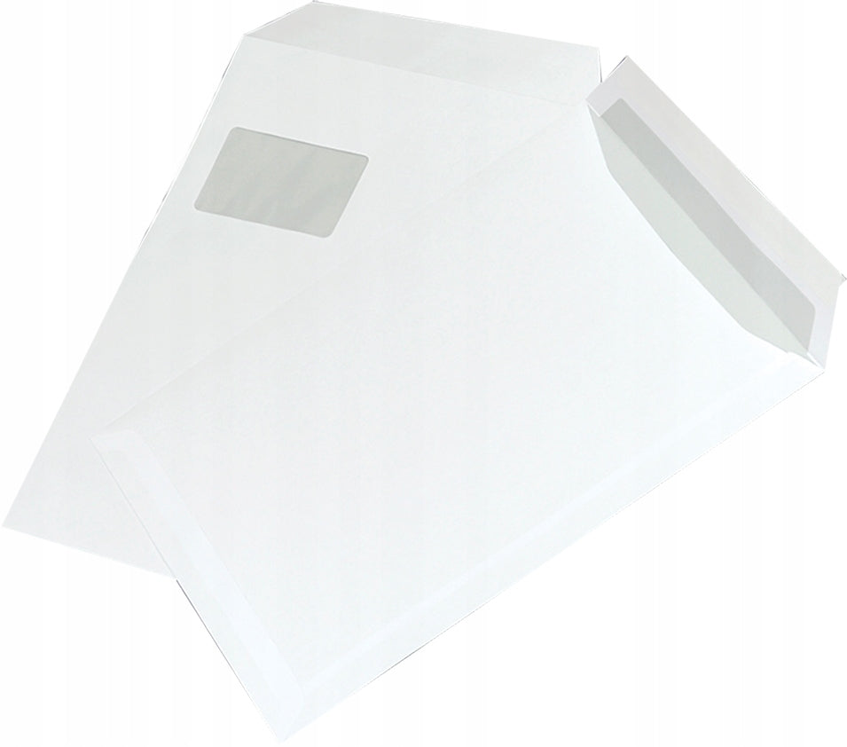 Envelope standard C4 strap HK window 50pcs white x3