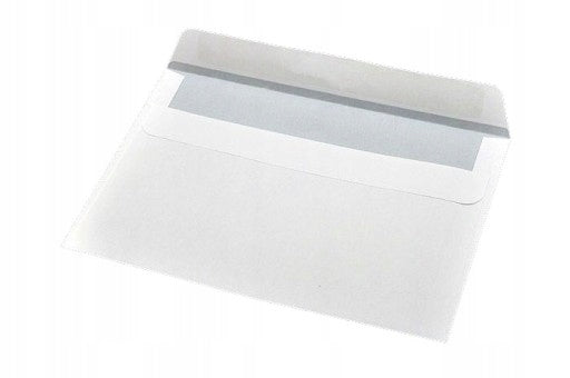 Envelope without window C6 (114 x 162 mm) white 25 pcs.