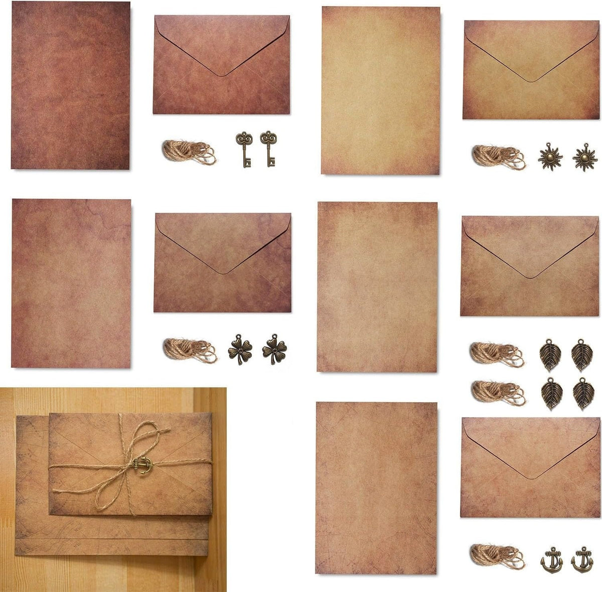Envelope without window Envelopes Kraft 12 pcs. brown Format other