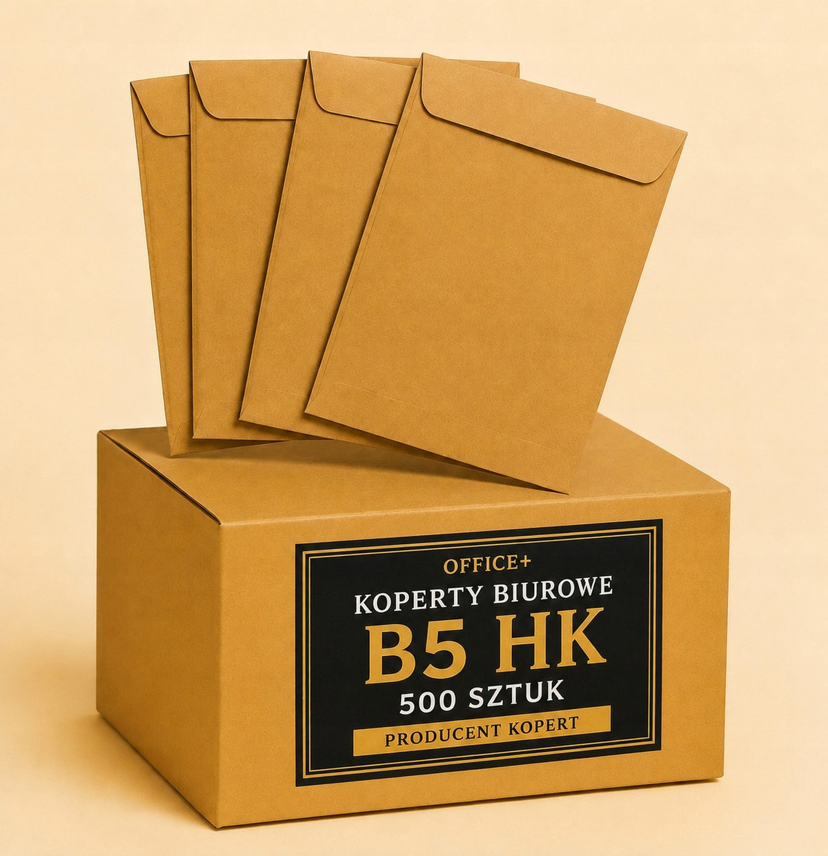 Envelopes B5 Hk brown STRONG PREMIUM 500 pieces