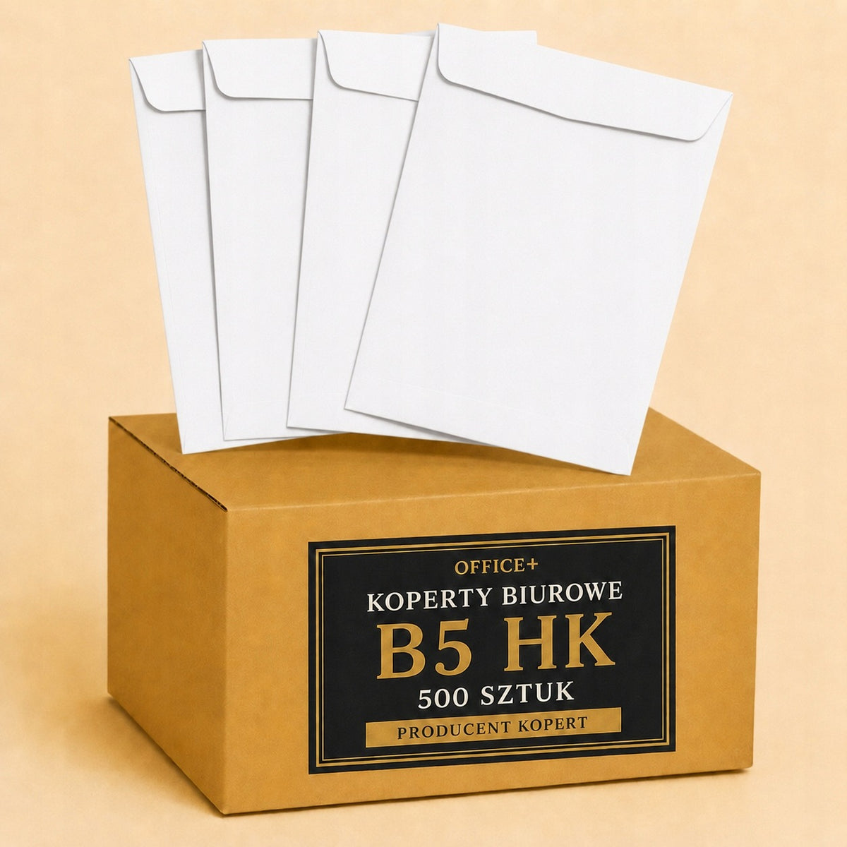 Envelopes B5 Hk white 500 pieces