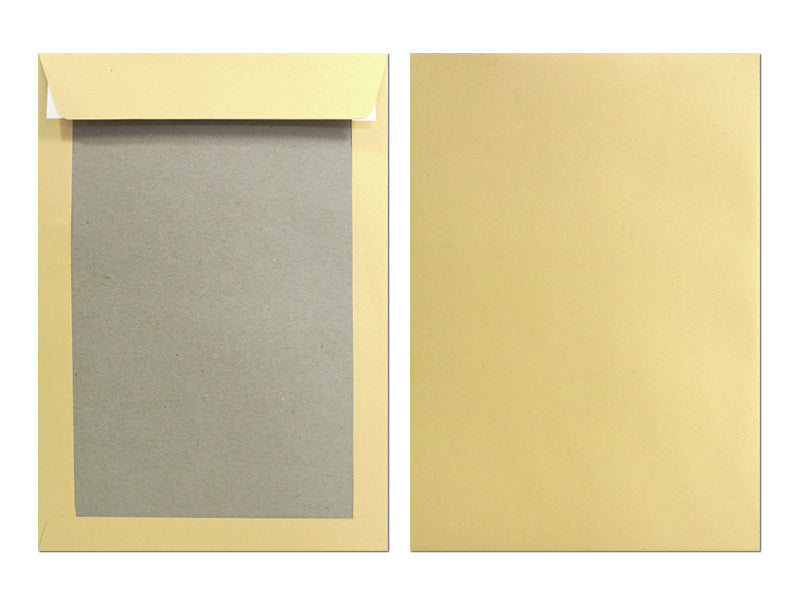 Envelopes with cardboard bottom C4 brown - 100pcs Brand Netuno