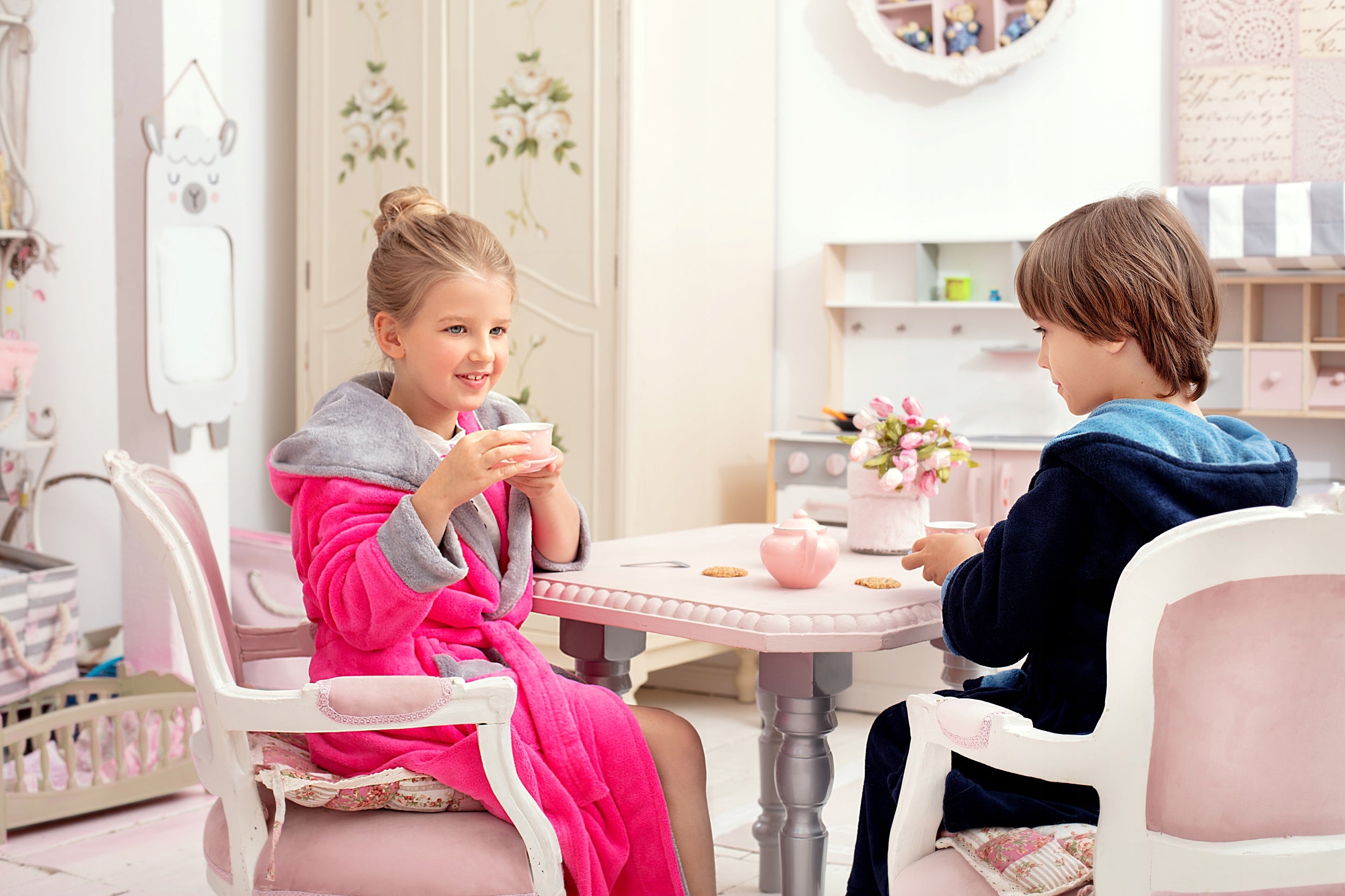 Mantel für Mädchen ENVIE Delfino, rosa 
