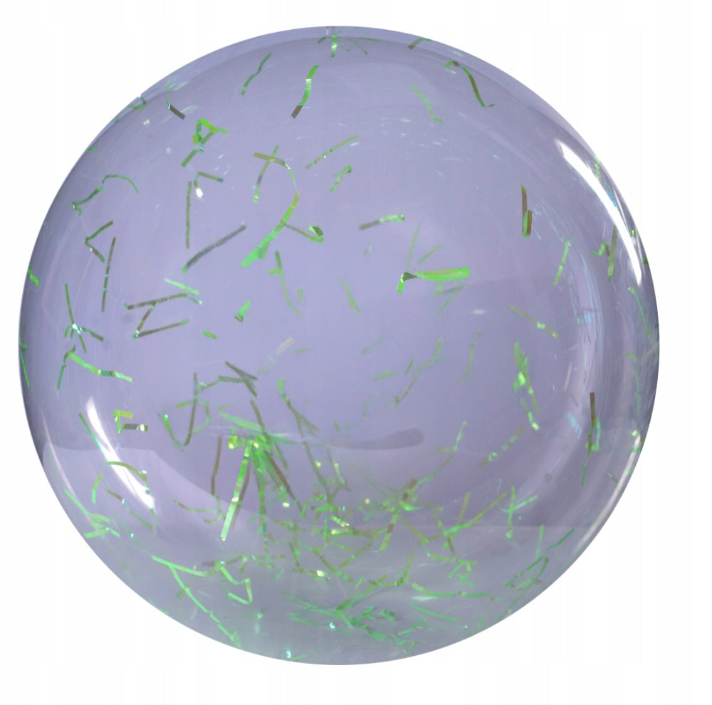 Epee MEGA BUBBLE PARTY with confetti inside - GREEN
