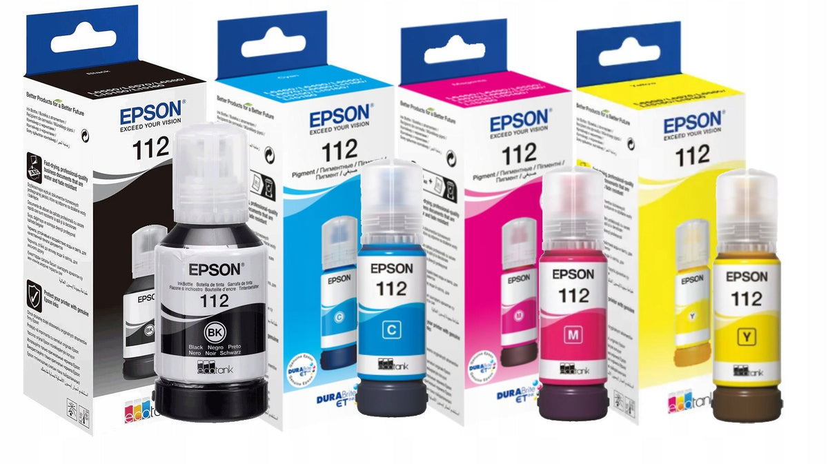 Epson 112 inks original ink set 4x