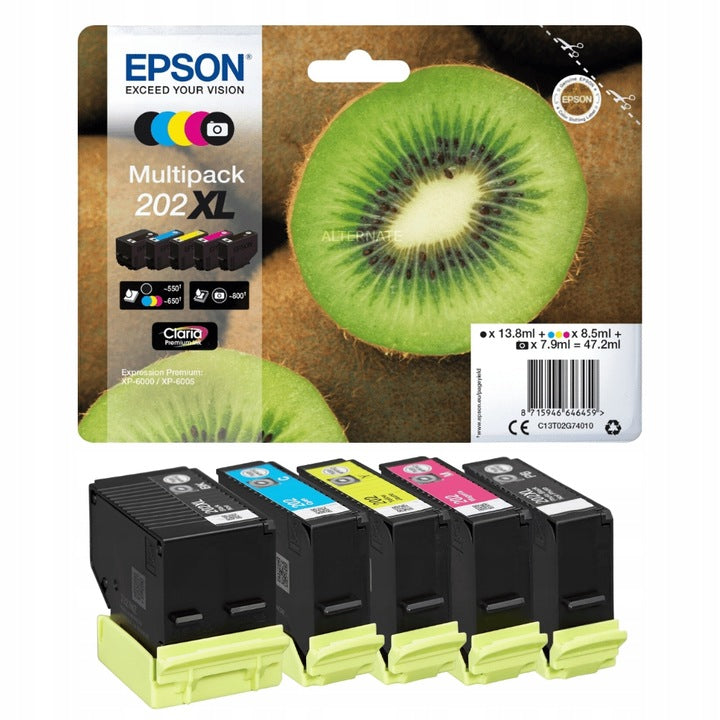 Epson 202XL C13T02G74010 XP-6000 XP-6005 XP-6100