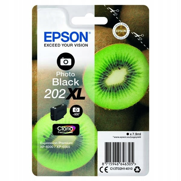 Epson 202XL Photo Bk T02H1 XP6000 XP6005