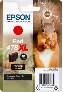 Epson 478XL Red T04F5 XP-15000 ink cartridge