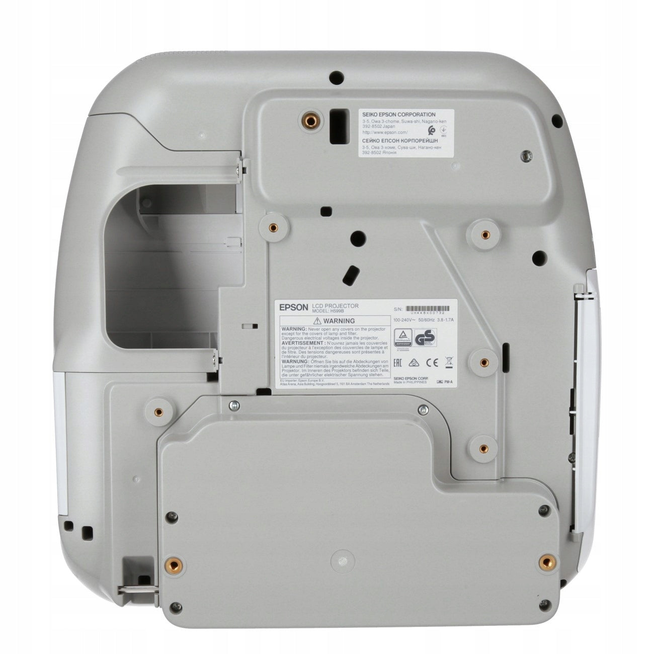 Epson EB-695Wi Projektor, 1280 x 800 WXGA, 3500 Lumenů Model V11H740040