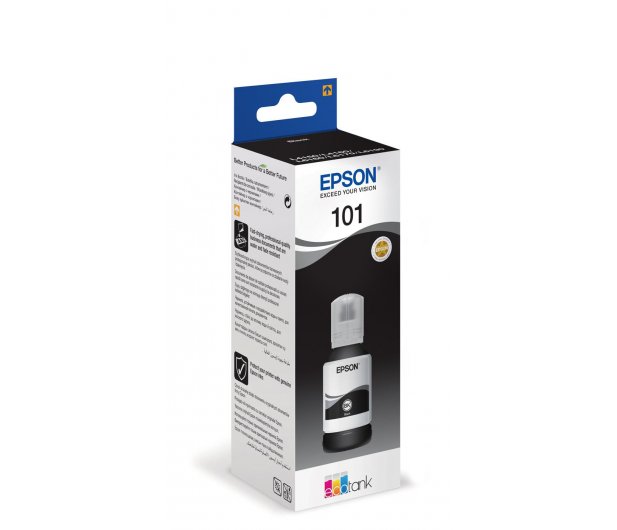 Epson EcoTank 101 Black C13T03V14A Ink Manufacturer code 8715946643380