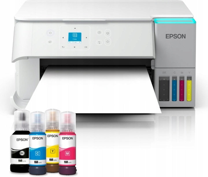 Epson EcoTank ET-2956 WiFi AirPrint Printing Double Sided Ink for 3 Years White