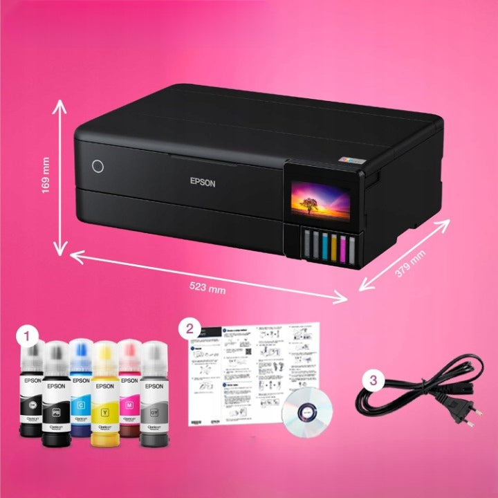 Epson EcoTank ET-8550 DIN-A3+ autoduplex photo printer Manufacturer code C11CJ21401