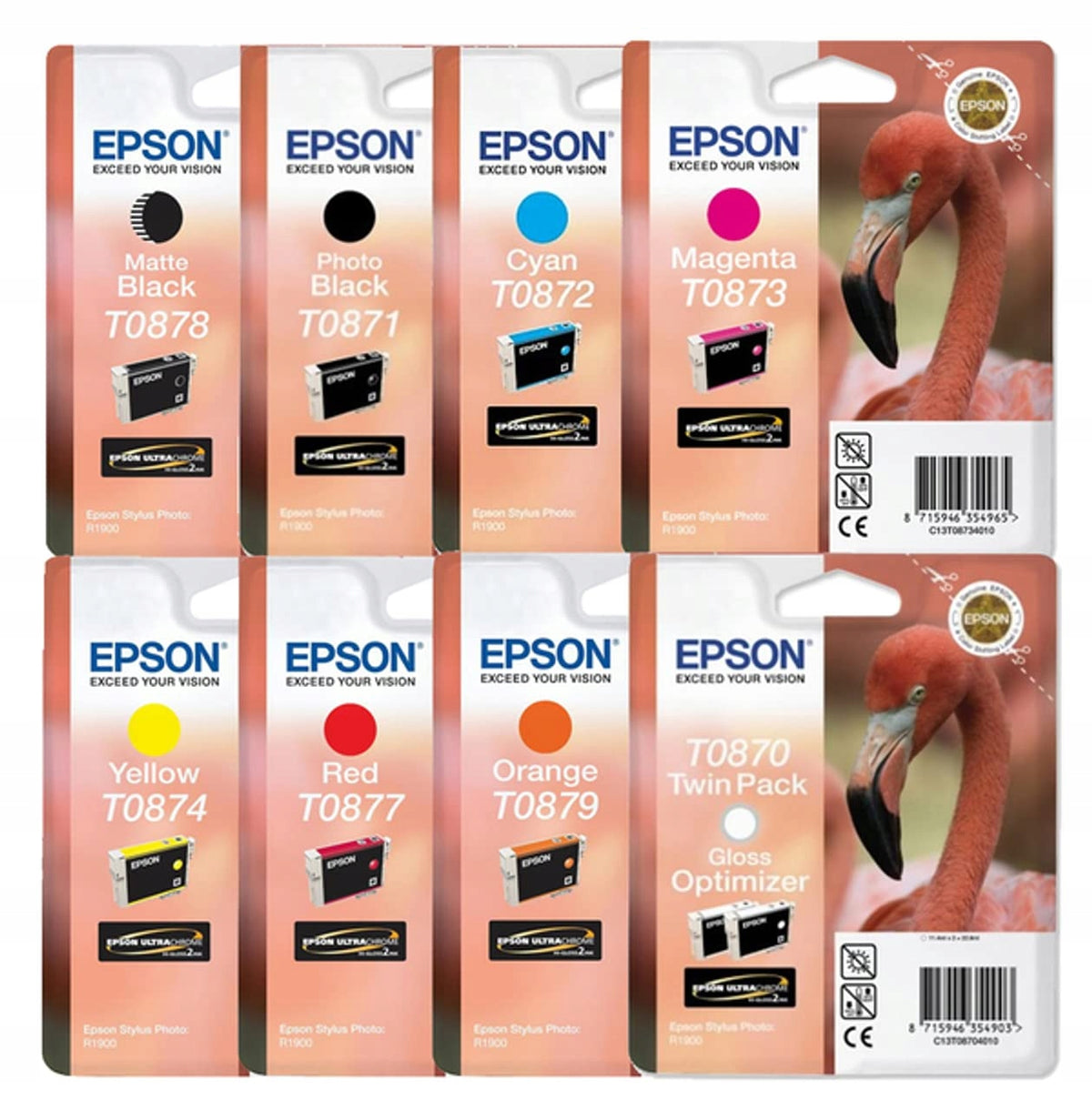 Epson T0870-T0879 Multipack Color set