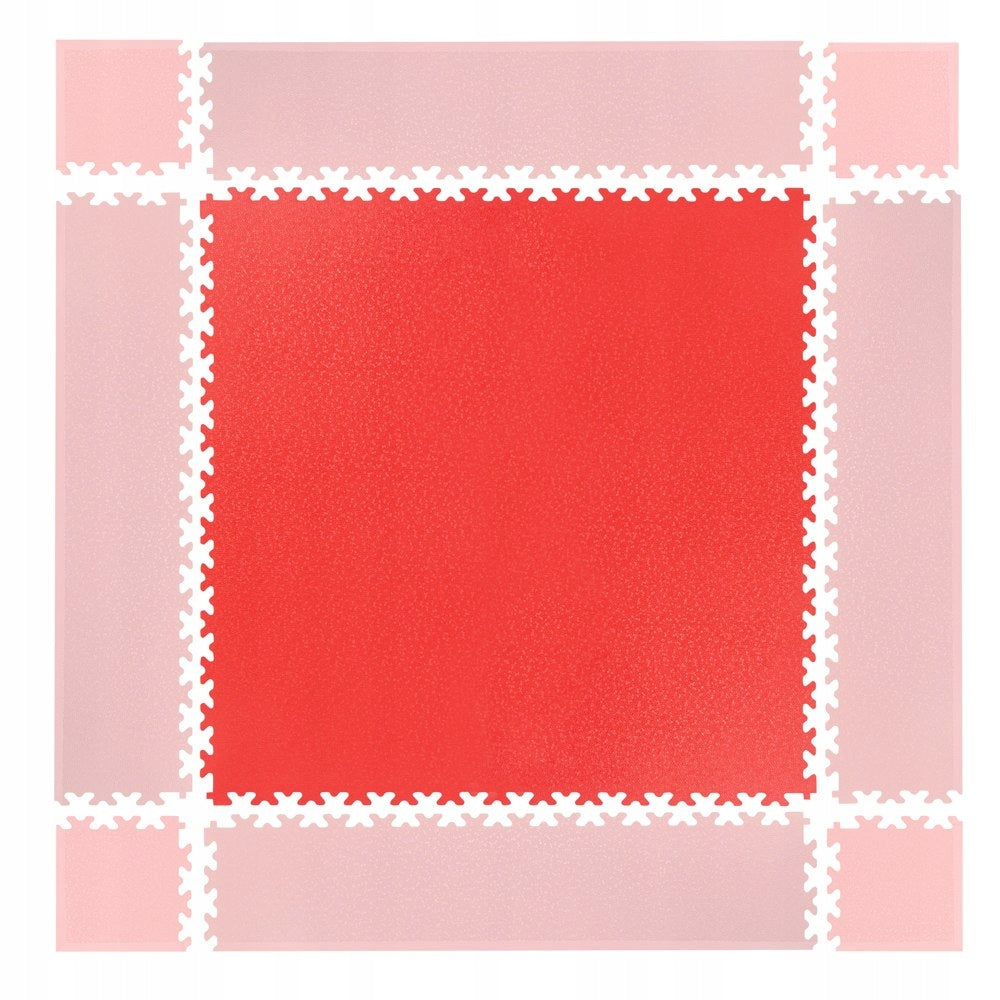 Equipment mat Puzzle inSPORTline Simple red