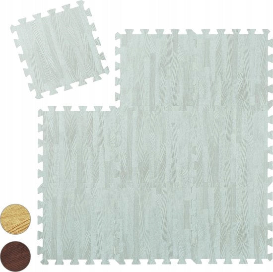 Equipment mat Relaxdays 90 cm x 90 cm multicolor