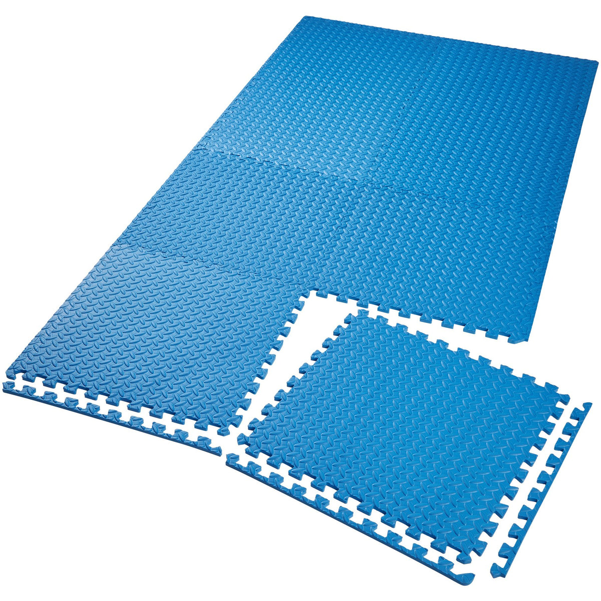Equipment mat TecTake 61 cm x 61 cm blue