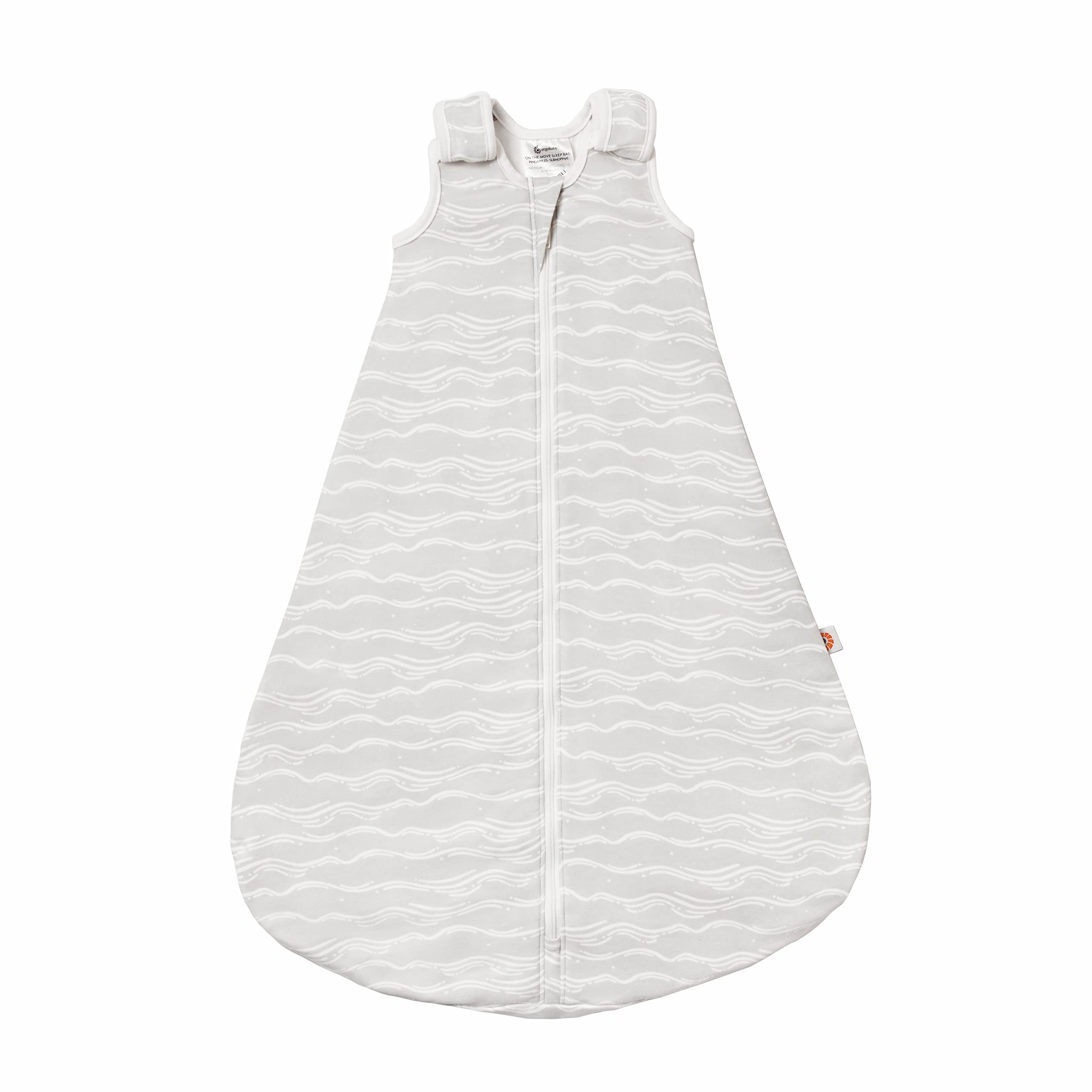Schlafsack Ergobaby Silver Waves TOG 1,0, 6-18 Monate. 