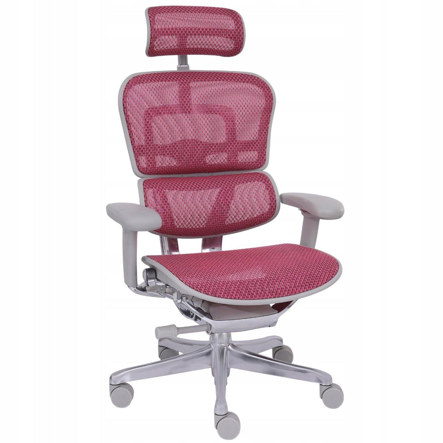 Ergohuman 2 Elite Rotating Desk Chair Ergonomic Gaming Pink Packaging status original