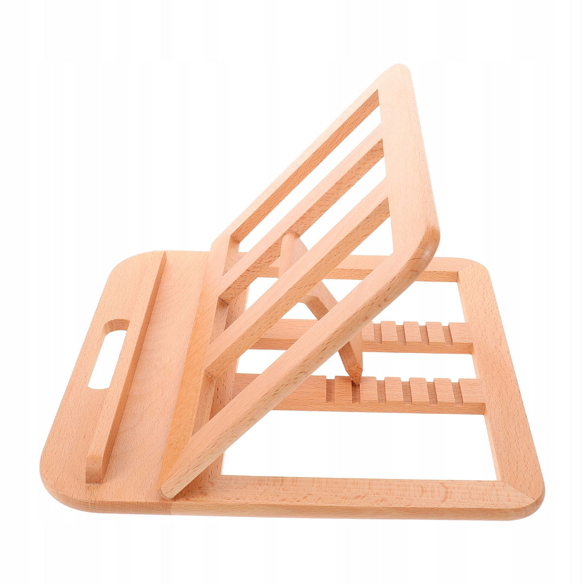 Ergonomic Adjustable Wooden Laptop Riser with 6-Level Ventilated Stand Manufacturer code 22544055