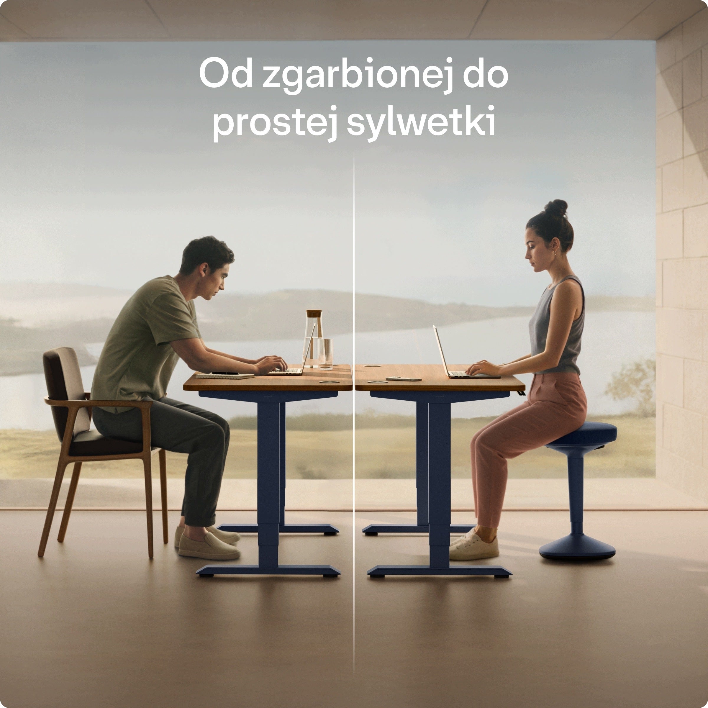 Ergonomic Balancing Stool Blue Medical device no