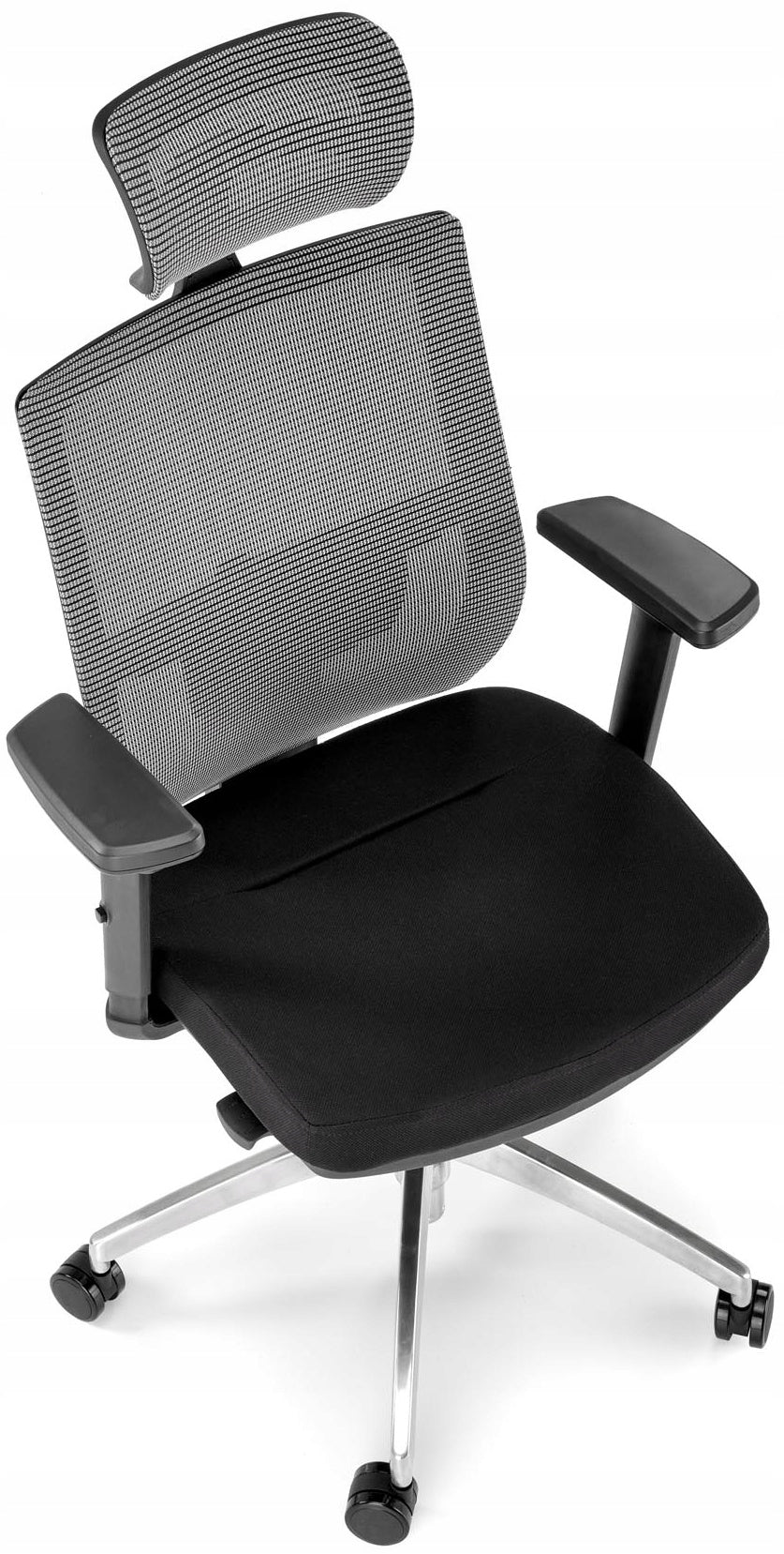 Ergonomic Chair COMMANDER Office Black Mesh Swivel Chair Medical device no