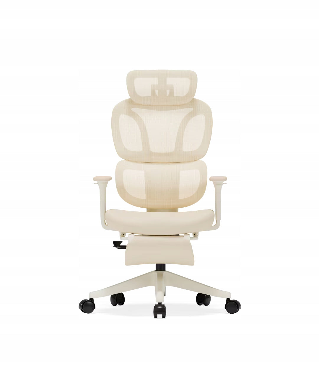 Ergonomic Chair Flexispot BS5 Cushion Cloud Apricot Footrest
