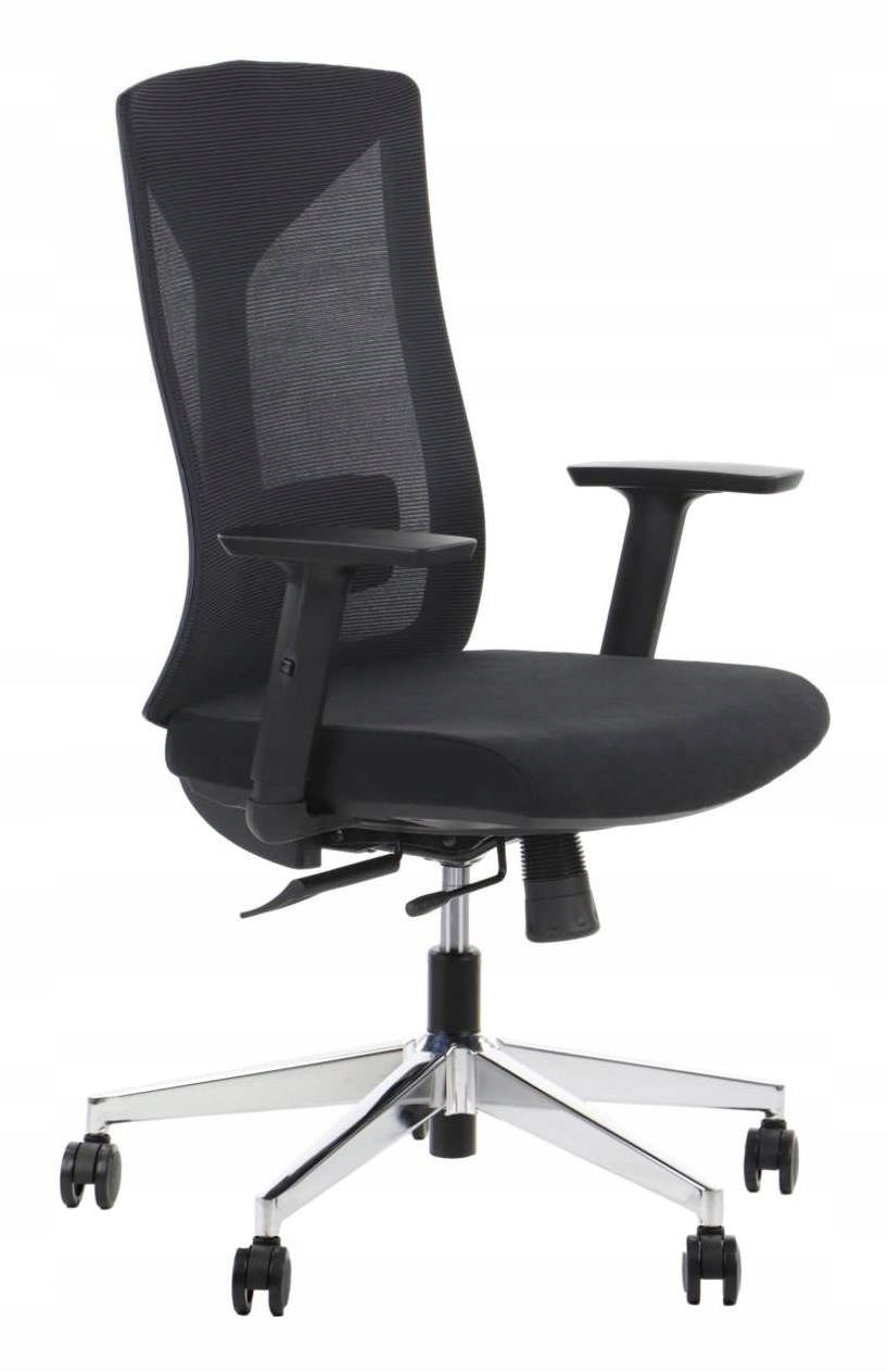 Ergonomic Chair LARRY Black Swivel Mesh Office Fabric Chair Packaging status original