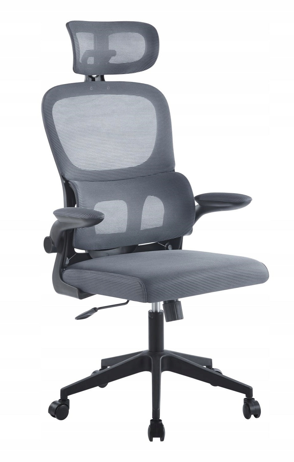 Ergonomic Chair LUCKY Grey Gaming Swivel with Mesh and Adjustment EAN (GTIN) 5906122402645