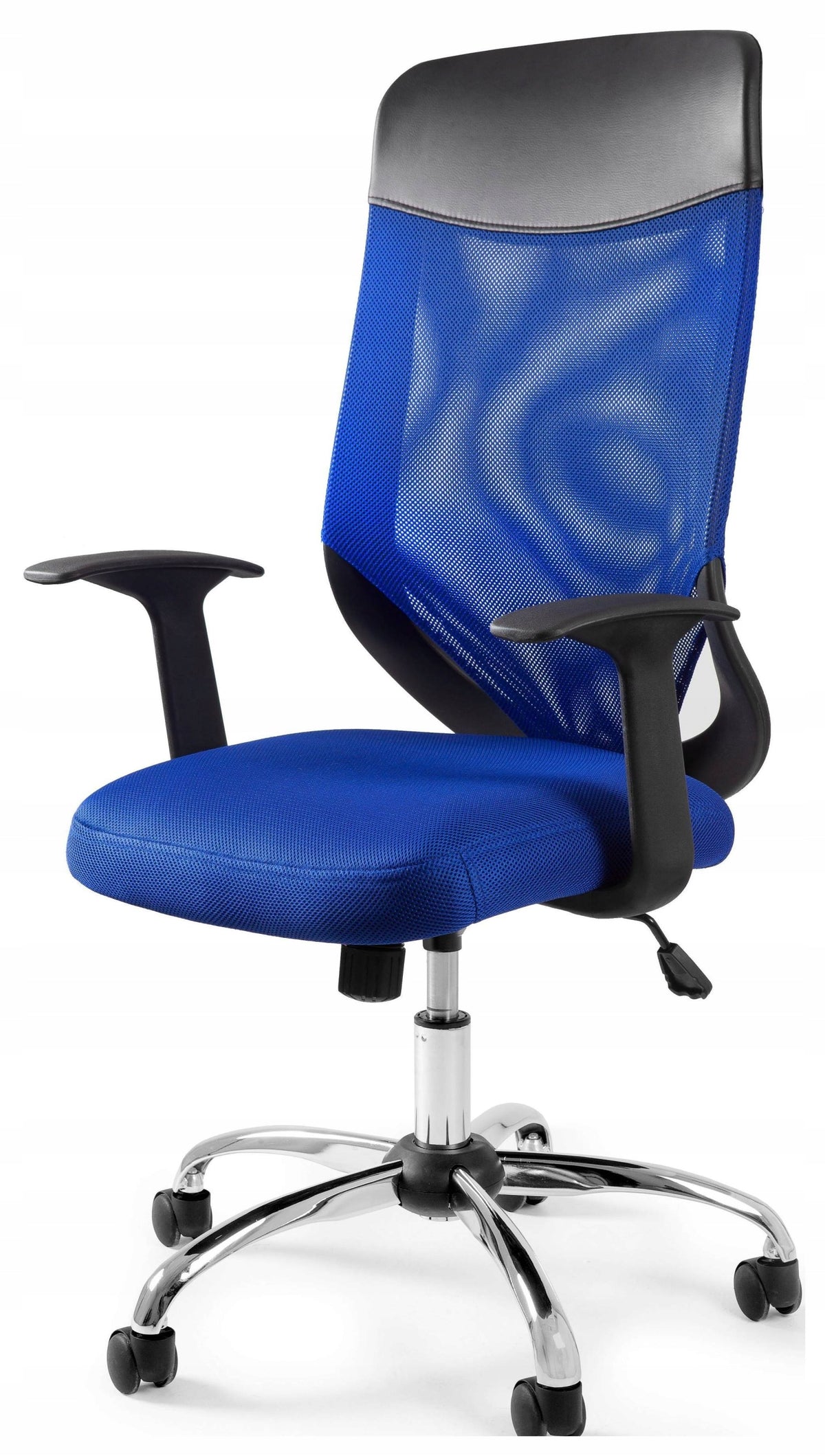 Ergonomic Chair MOBI PLUS Modern Rotating Office Gaming Blue