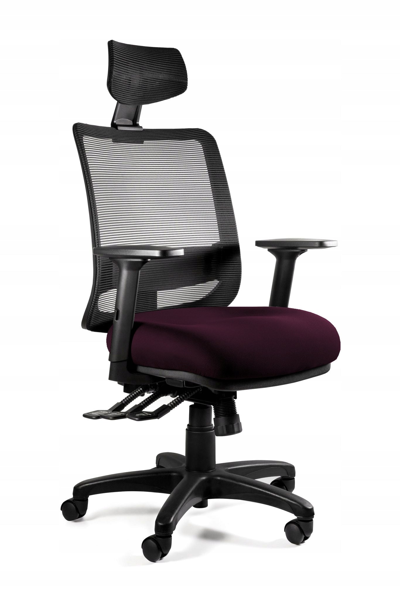 Ergonomic Chair Saga Plus BL403 Burgundy Office Adjustable Manufacturer code 1219-B-SM01-BL403