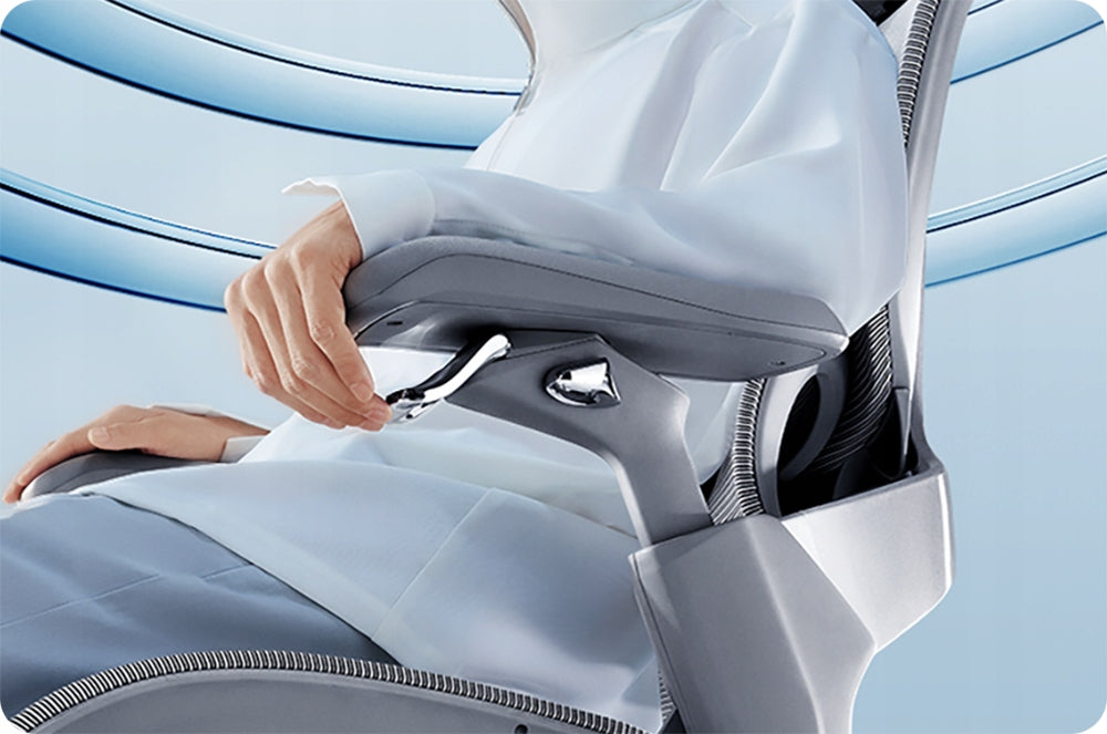 Ergonomic GyroFit Max Office Chair with Dynamic Lumbar Adjustment ALU Packaging status original