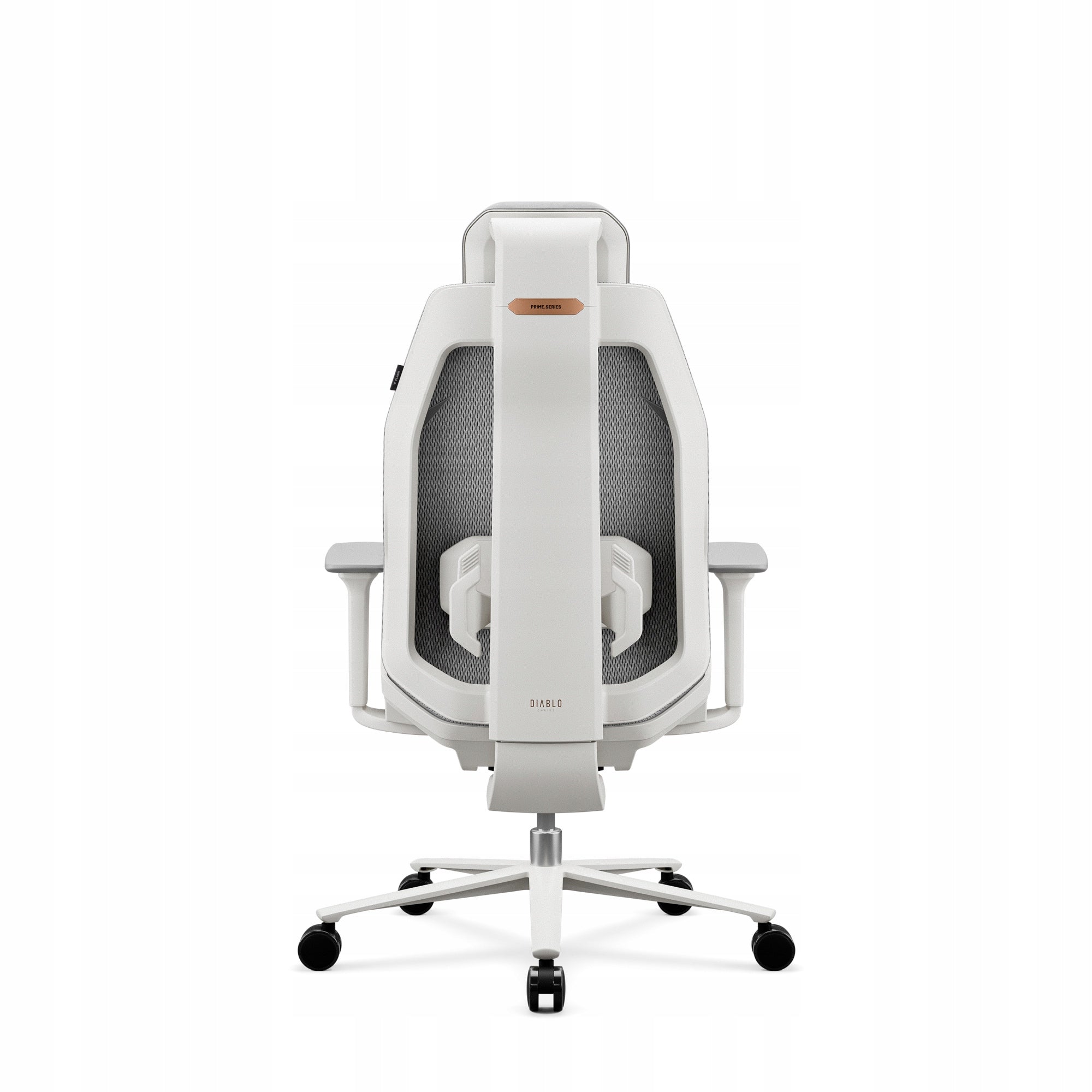 Ergonomic Light Grey Office Chair: Diablo V-Flash Light Grey Manufacturer code 2384