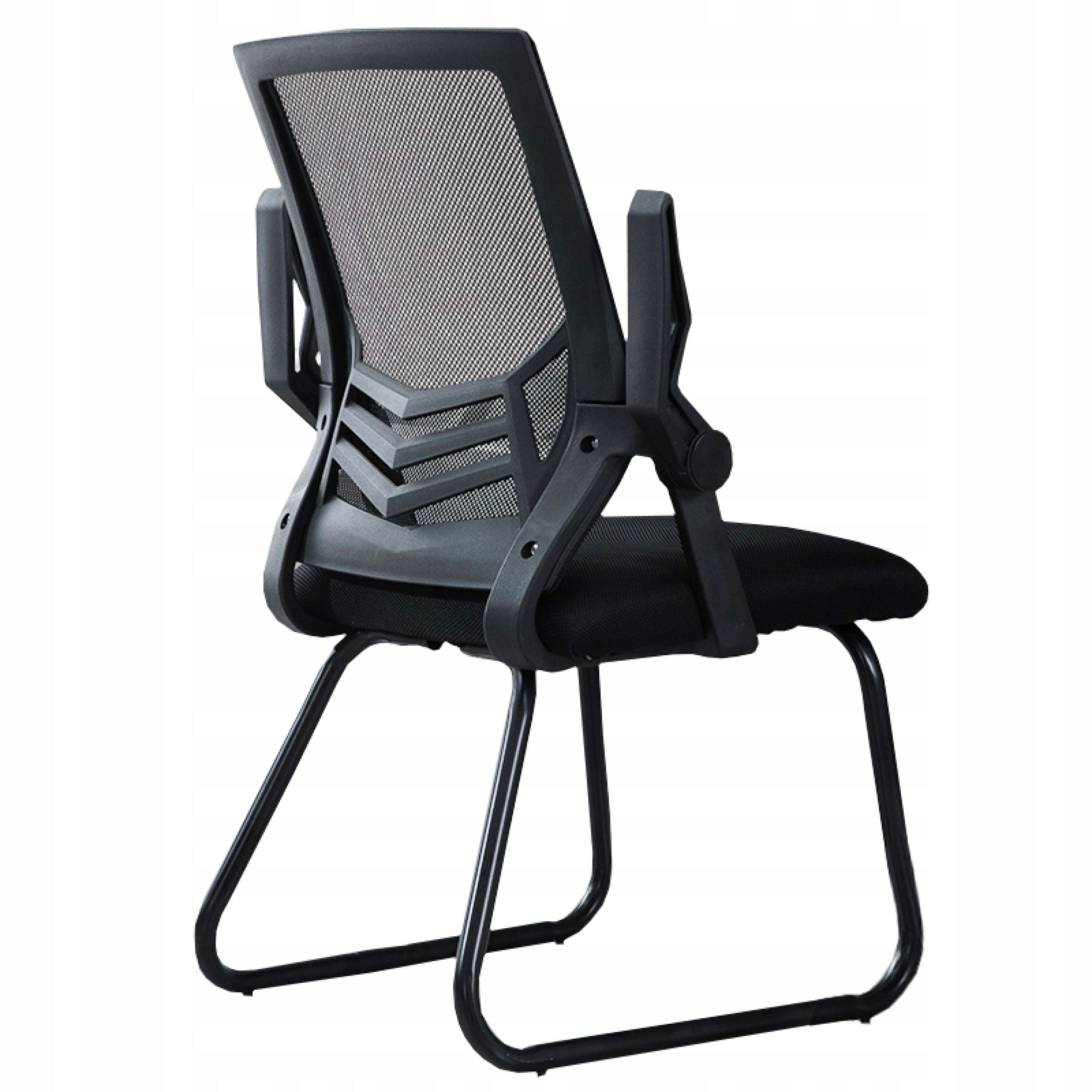 Ergonomic Mesh Conference Office Chair - Black Packaging status original