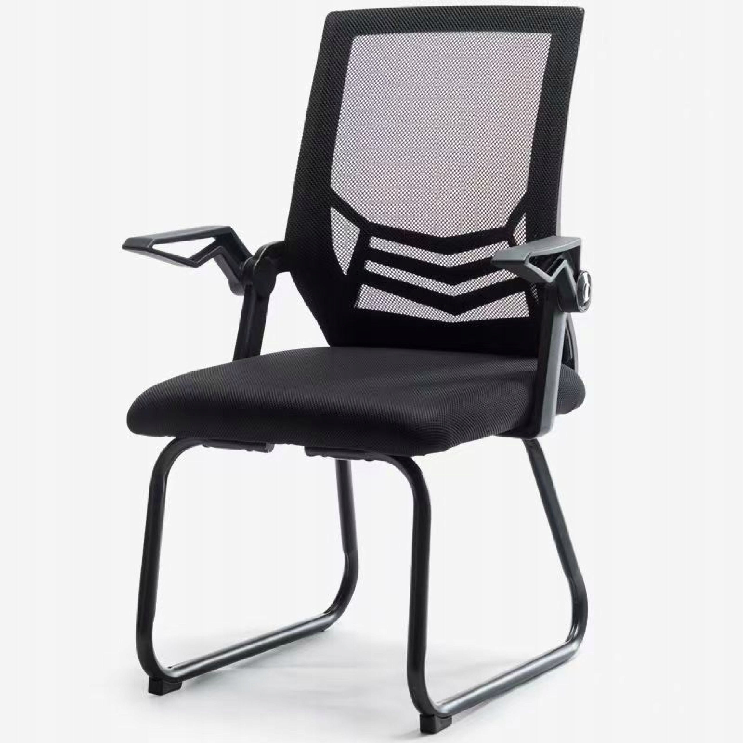 Ergonomic Mesh Conference Office Chair - Black