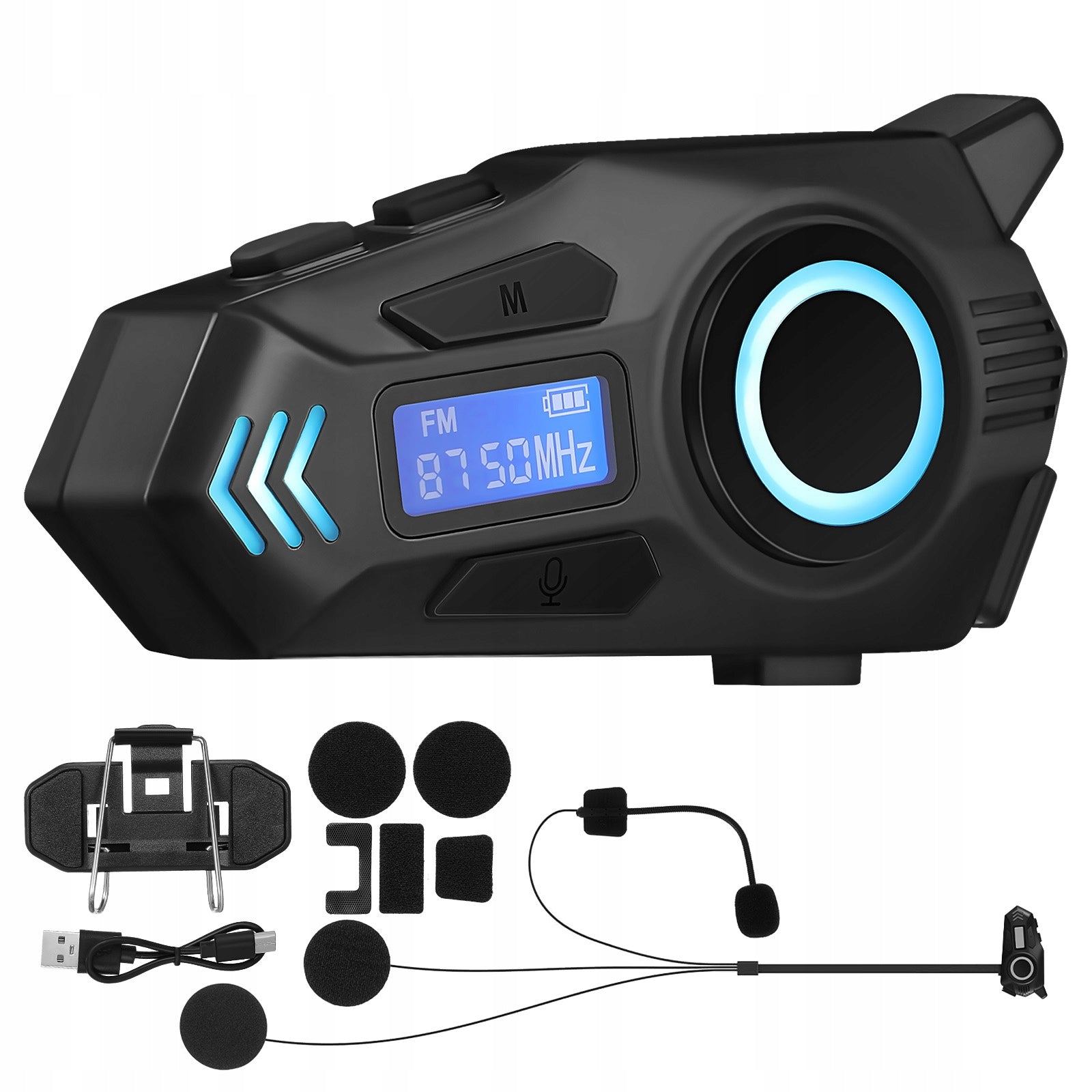 Ergonomic Motorcycle Headset for Helmet Use with Superior Sound Quality EAN (GTIN) 4896024064960