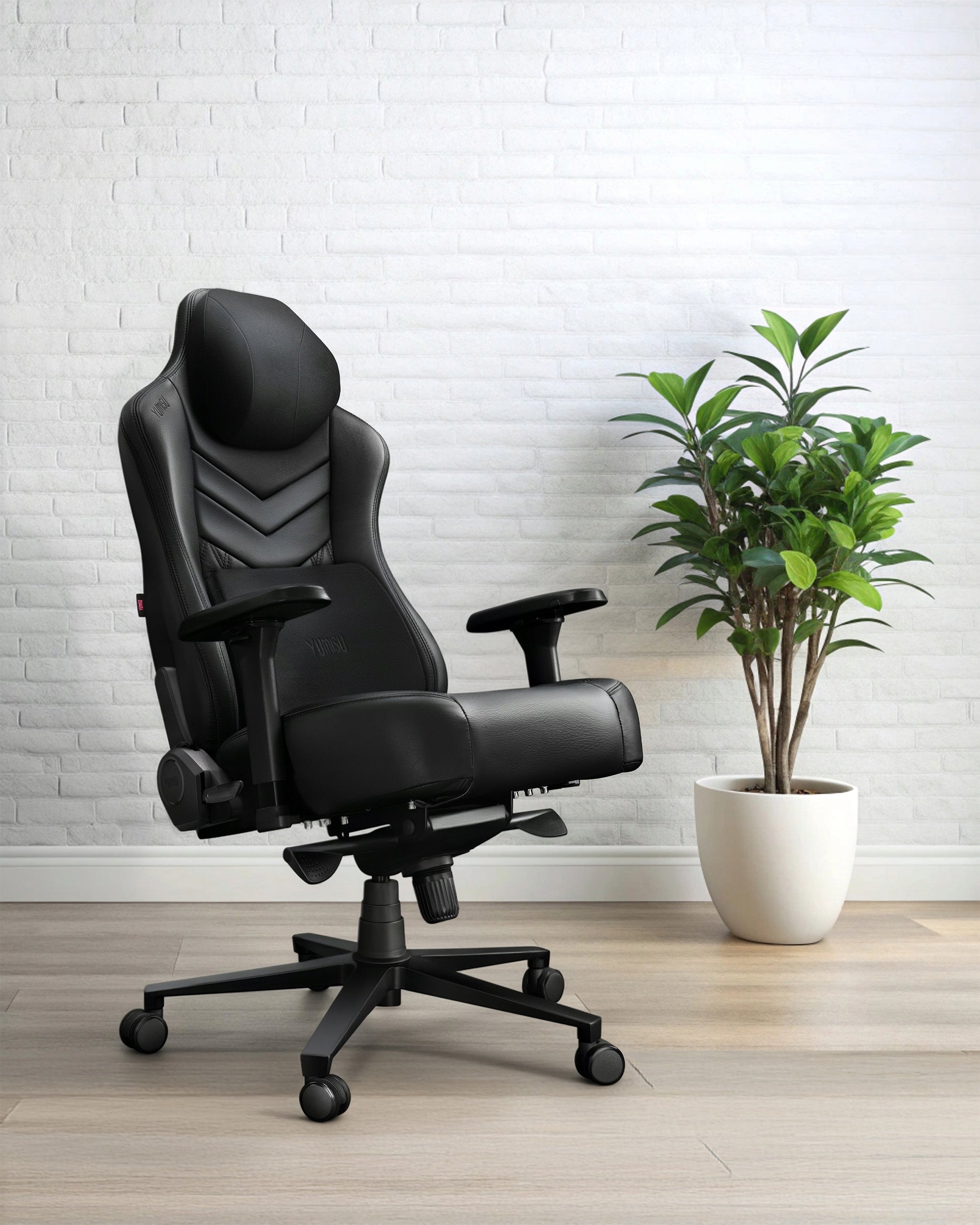 Ergonomic Office Chair Rotary YUMISU 2053 Magnetic Leather Black EAN (GTIN) 5903641493376