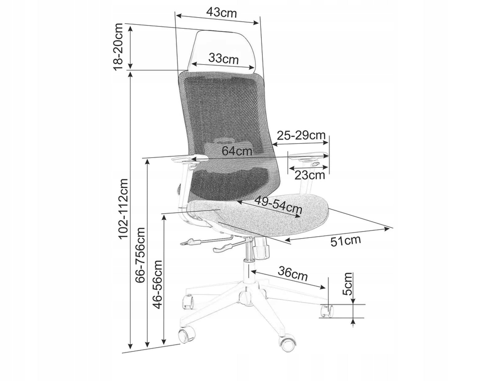 Ergonomic Office Chair Swivel Black 4D Tilt 150Kg Super Ergon SIGNAL Brand Signal