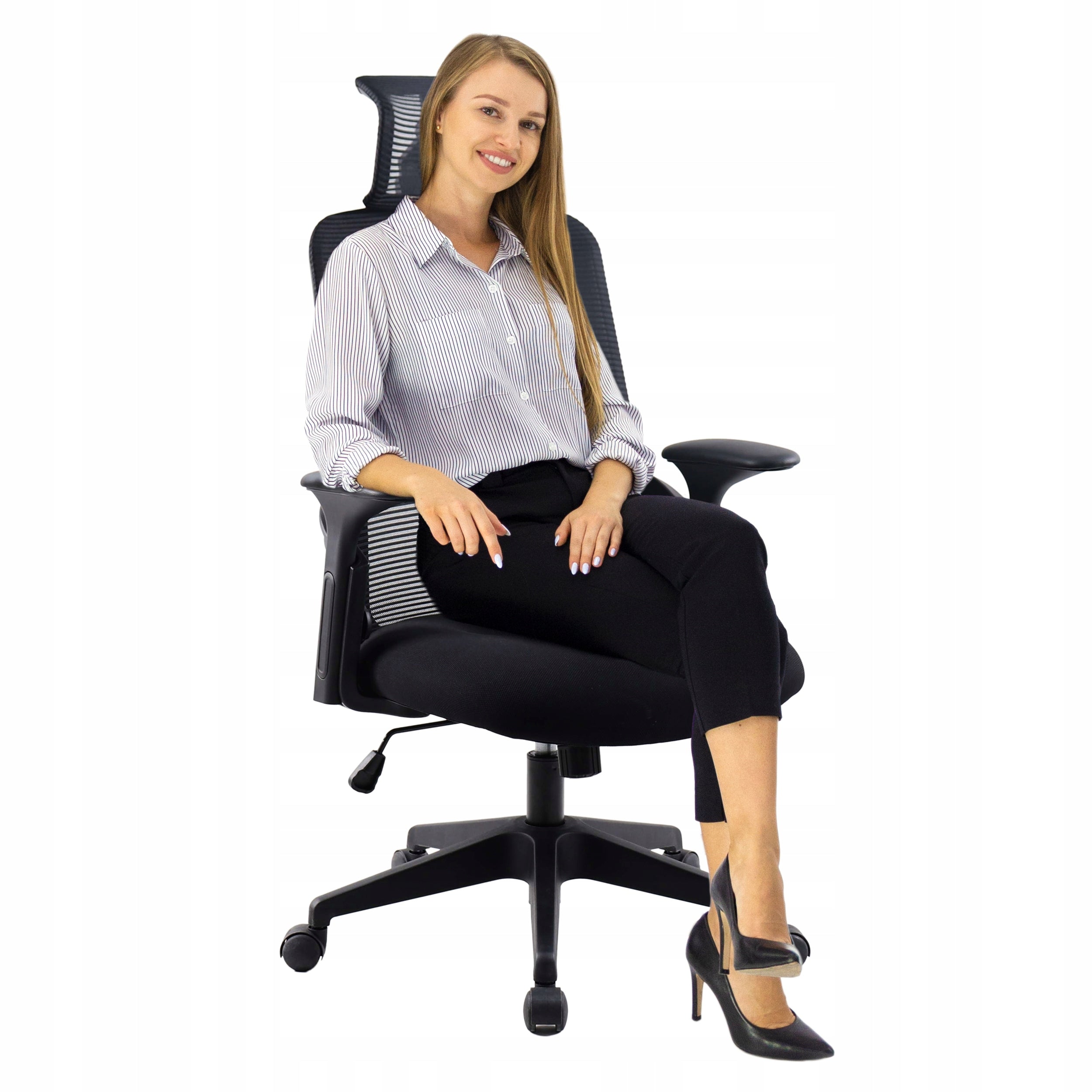 Ergonomic Office Chair Swivel Chair Adjustable AMO-80 Health and Safety Compliant Brand Ergosolid