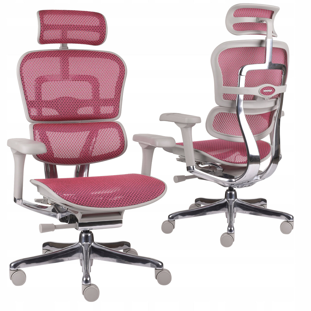 Ergonomic Office Chair Swivel Chair Ergohuman 2 Elite Mesh Pink