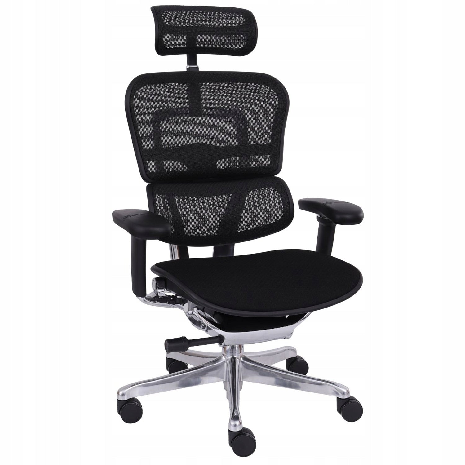 Ergonomic Office Chair Swivel Chair Ergohuman 2 Fabric Black