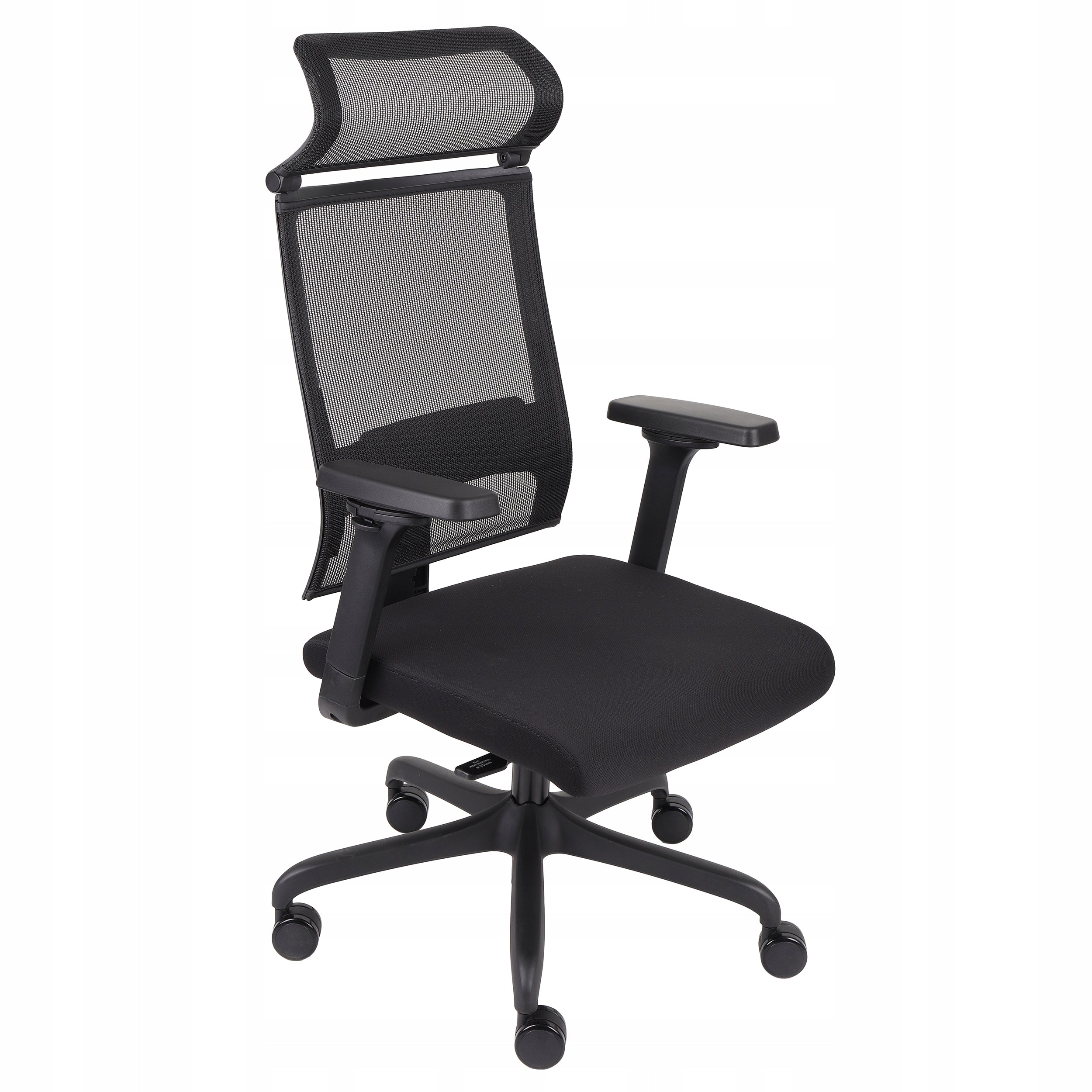 Ergonomic Office Chair Swivel Chair GROSPOL Ergofix Mesh Black Packaging status original