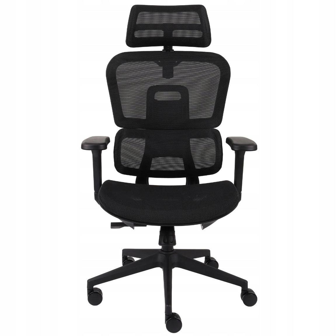 Ergonomic Office Chair Swivel Chair GROSPOL Pedro Mesh Black Packaging status original