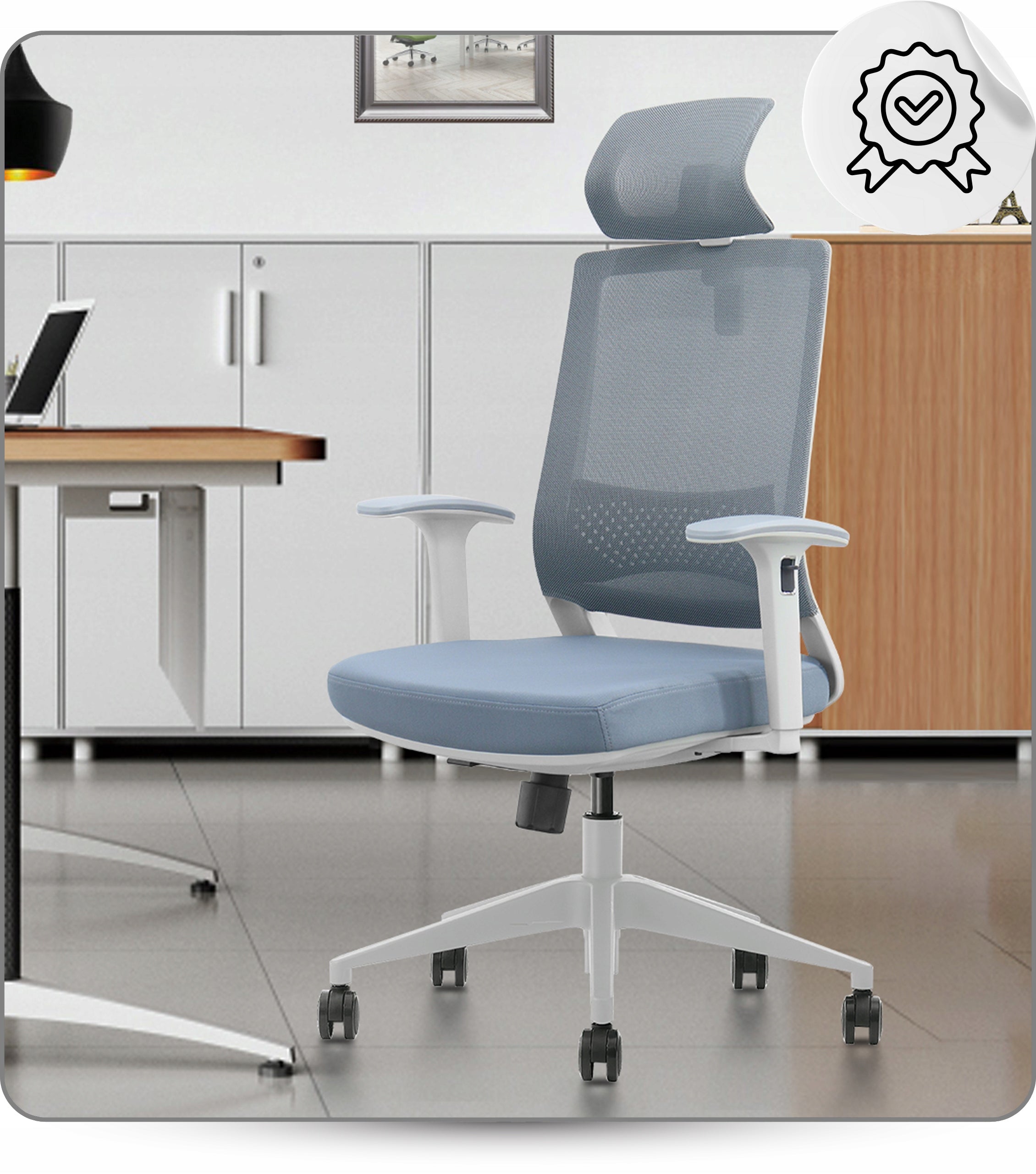 Ergonomic Office Chair Swivel Chair Material Micro Mesh Adjustable Packaging status original