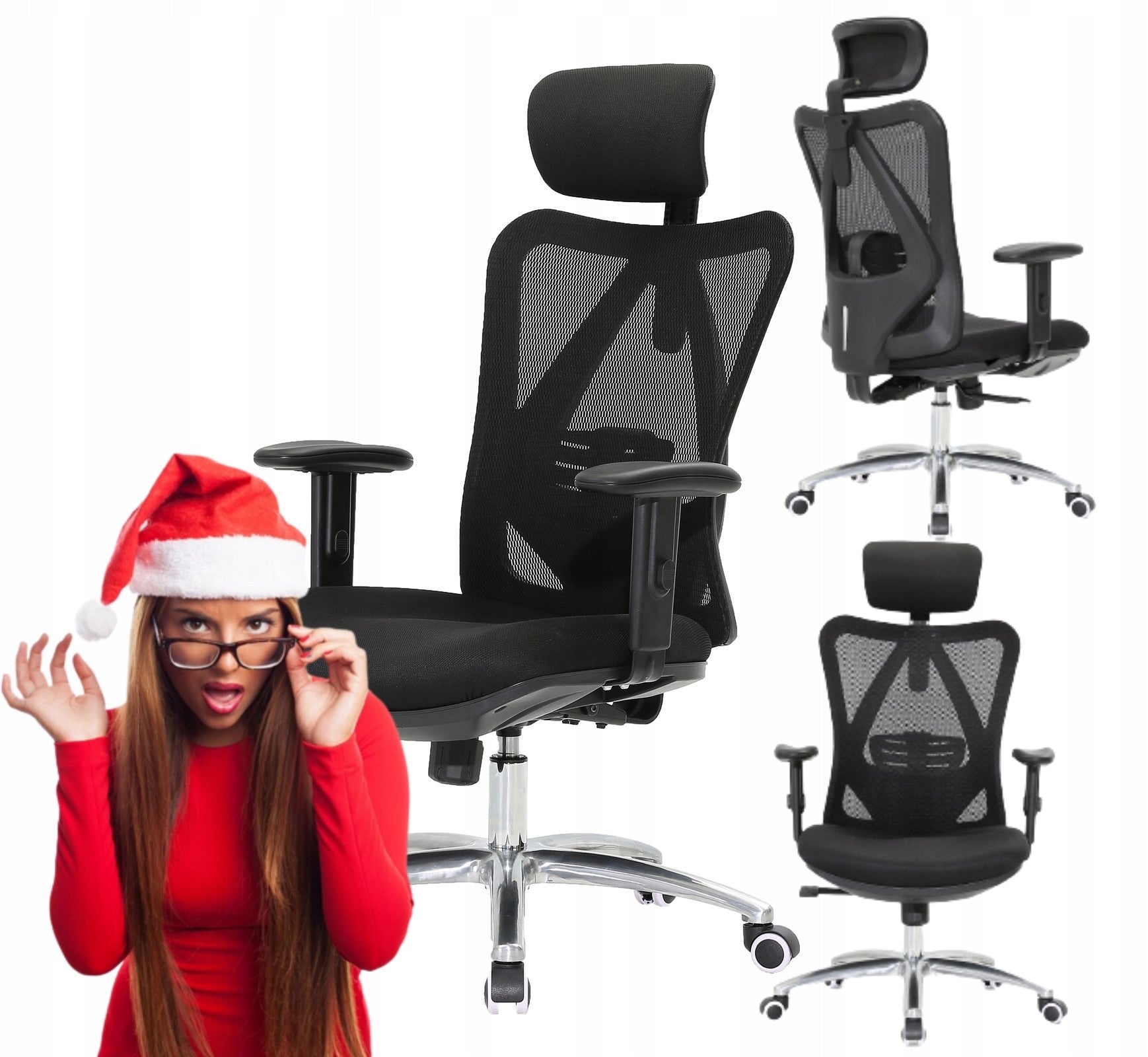 Ergonomic Office Chair Swivel Chair up to 150 KG * MEETS HEALTH AND SAFETY STANDARDS Brand Angel