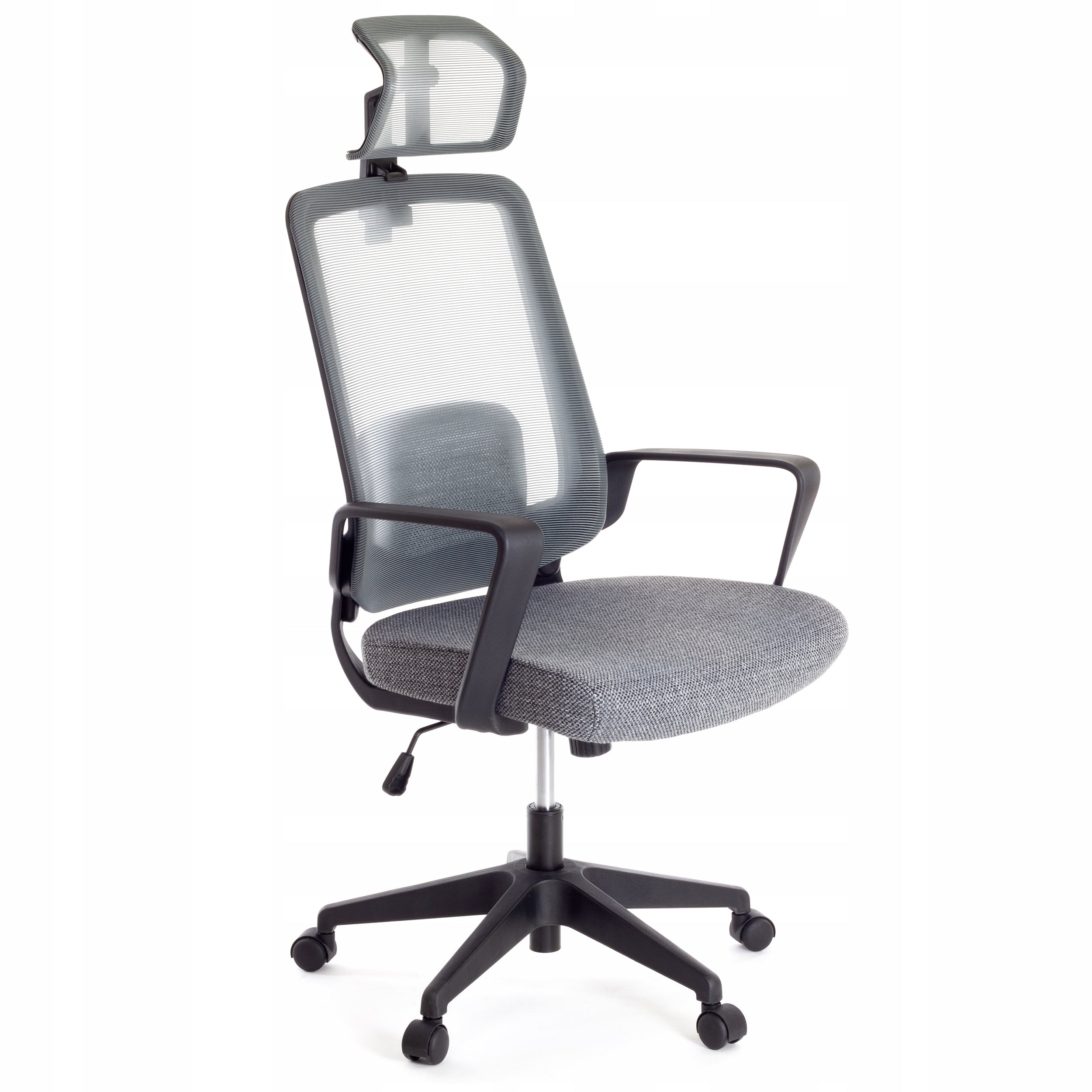 Ergonomic Office Chair Swivel Chair with Headrest AMO70+ Grey Manufacturer code AMO70+